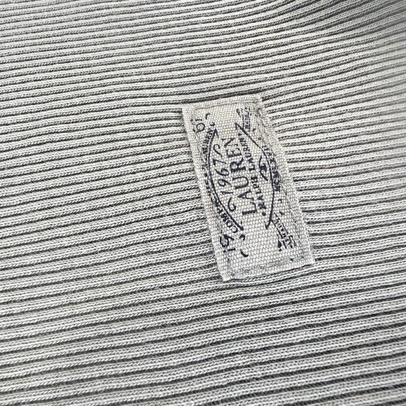 Lauren ralpah lauren green Ribbed Short Sleeve top for women Size Large - Picture 11 of 12